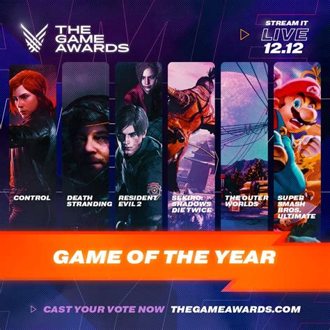 game awards nominees